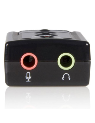 StarTech.com Tarjeta de Sonido 7,1 Virtual USB Externa Adaptador Conversor