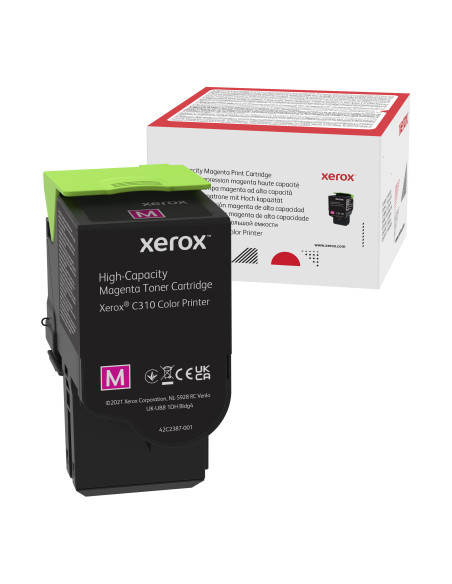 Xerox C310 C315 Cartucho de tóner magenta de alta capacidad (5500 páginas)