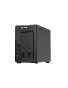 QNAP TS-253E NAS Torre Intel® Celeron® J6412 8 GB 0 TB QNAP QTS Negro