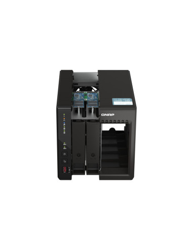 QNAP TS-253E NAS Torre Intel® Celeron® J6412 8 GB 0 TB QNAP QTS Negro