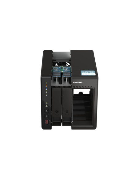 QNAP TS-253E NAS Torre Intel® Celeron® J6412 8 GB 0 TB QNAP QTS Negro