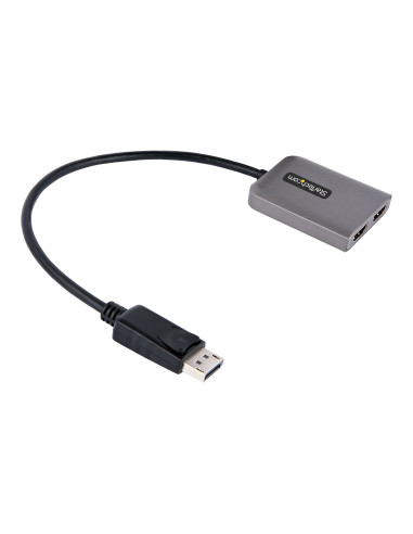StarTech.com Hub Concentrador MST DisplayPort a 2 Puertos HDMI - HDMI Doble de 4K a 60Hz - Adaptador Multimonitor DisplayPort