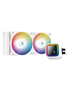 DeepCool LS520 WH Procesador Sistema de refrigeración líquida todo en uno 12 cm Blanco 1 pieza(s)