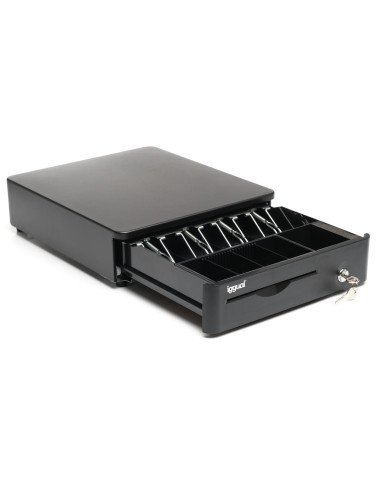 iggual Cajón Portamonedas IRON-10R 38cm 4+5 negro