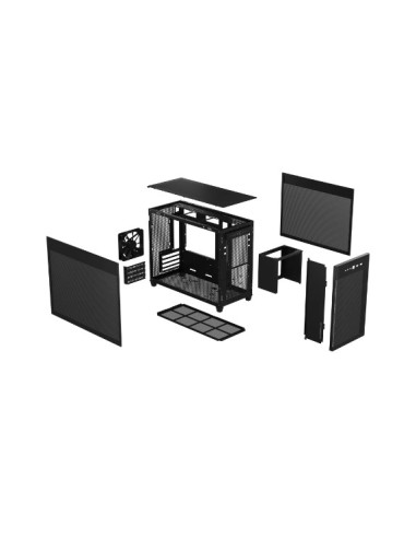 ASUS PRIME AP201 MicroATX Mini Tower Negro