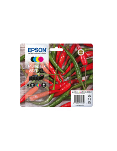 Epson 503XL cartucho de tinta 4 pieza(s) Original Alto rendimiento (XL) Negro, Cian, Magenta, Amarillo