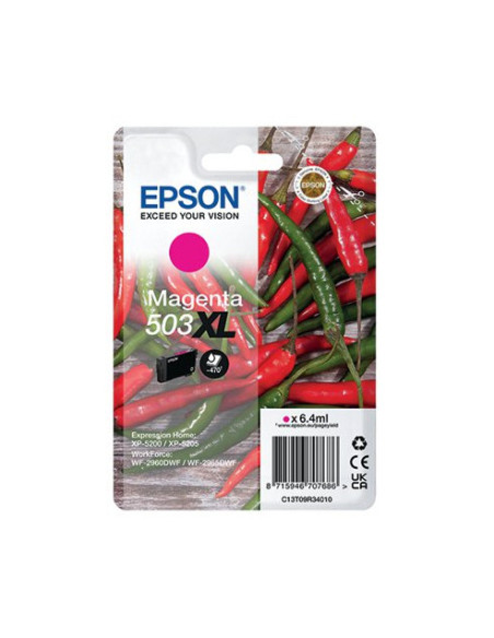 Epson 503XL cartucho de tinta 1 pieza(s) Original Alto rendimiento (XL) Magenta