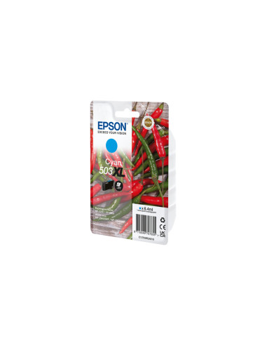 Epson 503XL cartucho de tinta 1 pieza(s) Original Alto rendimiento (XL) Cian