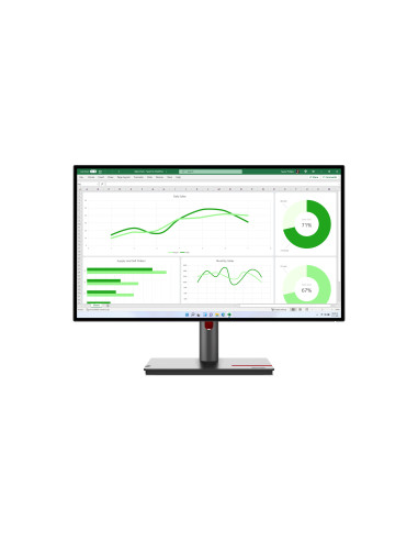 Lenovo ThinkVision P27q-30 pantalla para PC 68,6 cm (27") 2560 x 1440 Pixeles Quad HD LED Negro