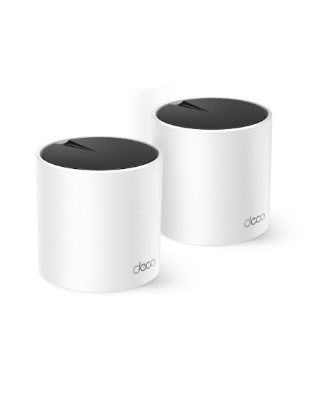 TP-Link DECO X55 (2-Pack) Doble banda (2,4 GHz   5 GHz) Wi-Fi 6 (802.11ax) Blanco 3 Interno