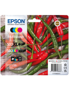 Epson C13T09R94010 cartucho de tinta 4 pieza(s) Original Alto rendimiento (XL) Negro, Cian, Magenta, Amarillo