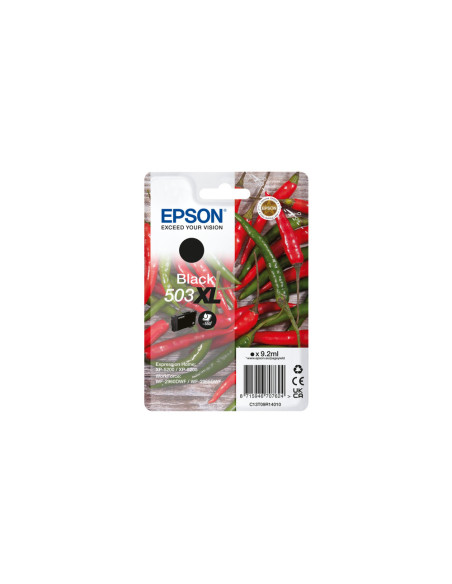 Epson 503XL cartucho de tinta 1 pieza(s) Original Alto rendimiento (XL) Negro