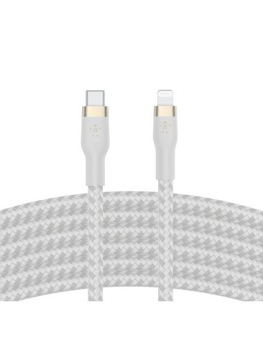 Belkin CAA011BT1MWH cable de conector Lightning 1 m Blanco