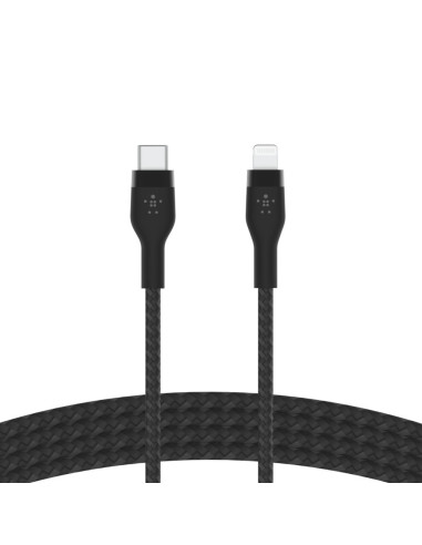 Belkin CAA011BT1MBK cable de conector Lightning 1 m Negro
