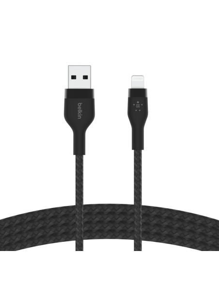 Belkin CAA010BT2MBK cable de conector Lightning 2 m Negro