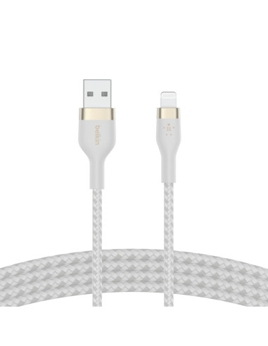 Belkin CAA010BT1MWH cable de conector Lightning 1 m Blanco