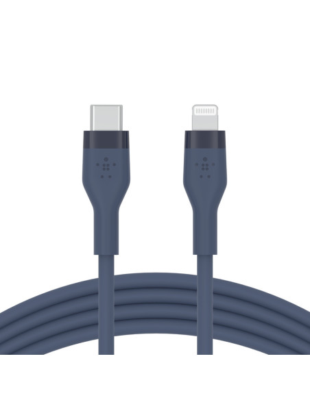 Belkin CAA009BT1MBL cable de conector Lightning 1 m Azul