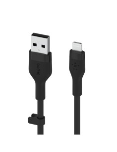 Belkin CAA008BT1MBK cable de conector Lightning 1 m Negro 2