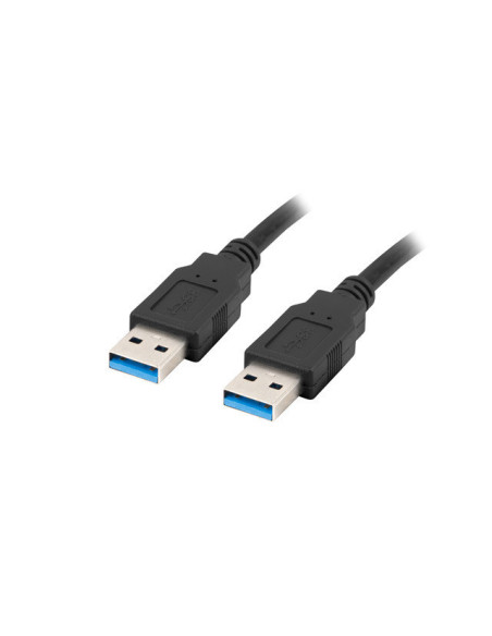 Lanberg CA-USBA-30CU-0010-BK cable USB USB 3.2 Gen 1 (3.1 Gen 1) 1 m Negro