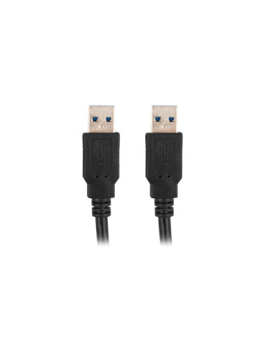 Lanberg CA-USBA-30CU-0018-BK cable USB USB 3.2 Gen 1 (3.1 Gen 1) 1,8 m Negro