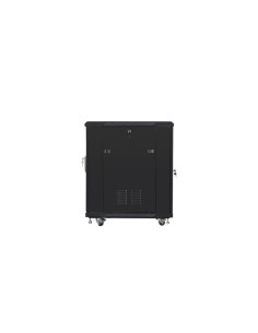 Lanberg FF01-6815-12B armario rack 15U Rack o bastidor independiente Negro 2