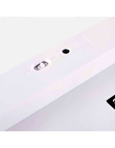 Approx APPMX300BTS teclado Oficina Bluetooth QWERTY Español Plata