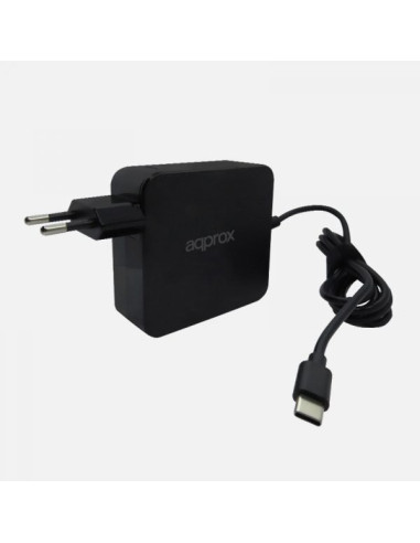 Approx APPA90C cargador de dispositivo móvil Netbook, Portátil, Smartphone, Tableta Negro Corriente alterna Interior