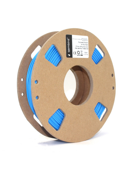 Gembird 3DP-PLA1.75GE-01-B material de impresión 3d Ácido poliláctico (PLA) Azul 330 g