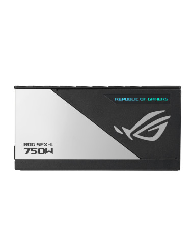 ASUS ROG Loki SFX-L 750W Platinum unidad de fuente de alimentación 20+4 pin ATX Negro, Plata