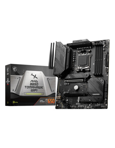 MSI MAG B650 Tomahawk WIFI AMD B650 Zócalo AM5 ATX