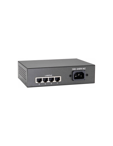 LevelOne GEP-0522 switch Gigabit Ethernet (10 100 1000) Energía sobre Ethernet (PoE) Gris