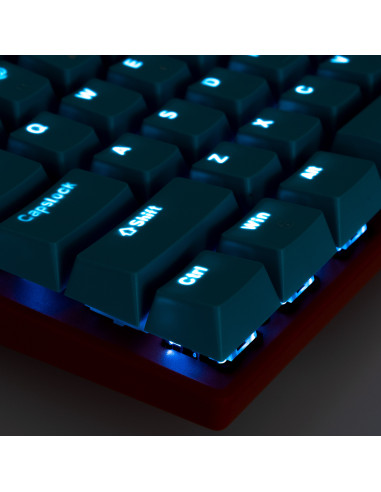 Blade Gaming Dragon Ball Super teclado Juego USB QWERTY Azul, Naranja