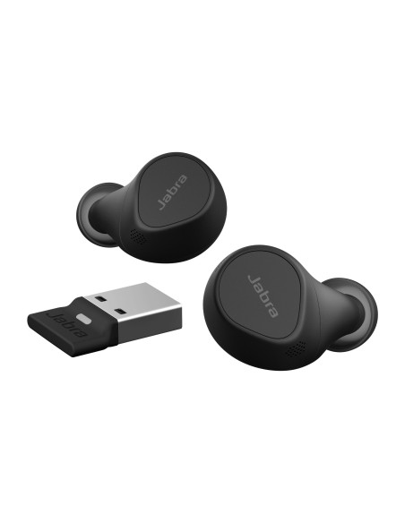 Jabra Evolve2 Buds Auriculares True Wireless Stereo (TWS) Dentro de oído Llamadas Música Bluetooth Negro