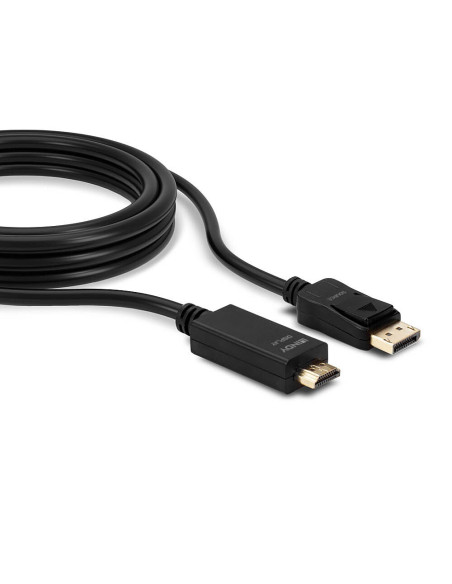 Lindy 36922 adaptador de cable de vídeo 2 m DisplayPort HDMI tipo A (Estándar) Negro