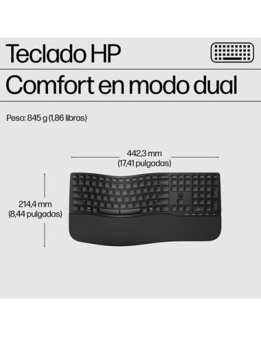 HP Combo de teclado y ratón de modo dual 685 Comfort