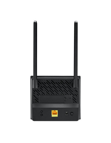 ASUS 4G-N16 router inalámbrico Gigabit Ethernet Banda única (2,4 GHz) Negro