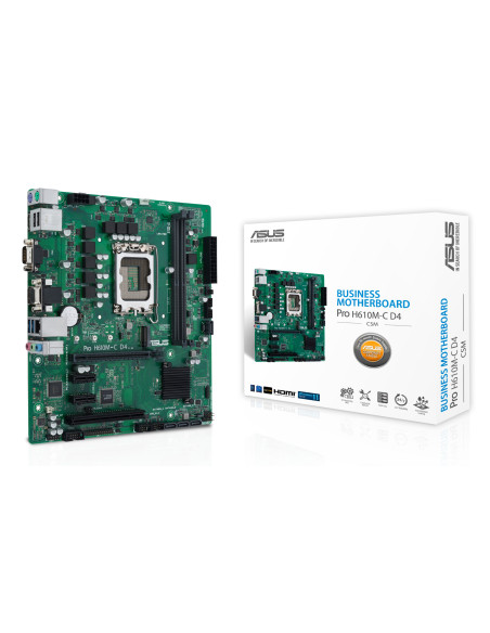 ASUS PRO H610M-C D4-CSM Intel H610 LGA 1700 micro ATX