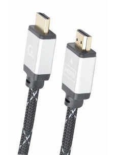 Gembird CCB-HDMIL-1M cable HDMI HDMI tipo A (Estándar) Gris 2
