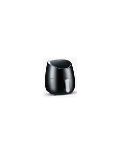 Severin FR 2445 freidora Sencillo 5 L Independiente 2000 W Freidora de aire caliente Negro, Metálico, Plata 2