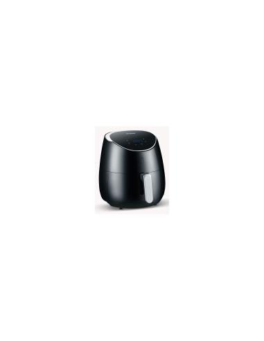 Severin FR 2445 freidora Sencillo 5 L Independiente 2000 W Freidora de aire caliente Negro, Metálico, Plata
