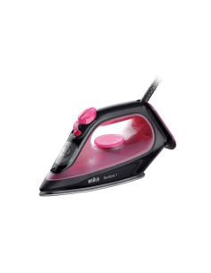 Braun TexStyle 1 Plancha vapor-seco Suela de cerámica 2000 W Negro, Púrpura