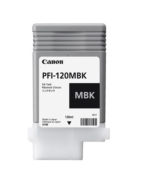 Canon PFI-120MBK cartucho de tinta 1 pieza(s) Original Negro mate