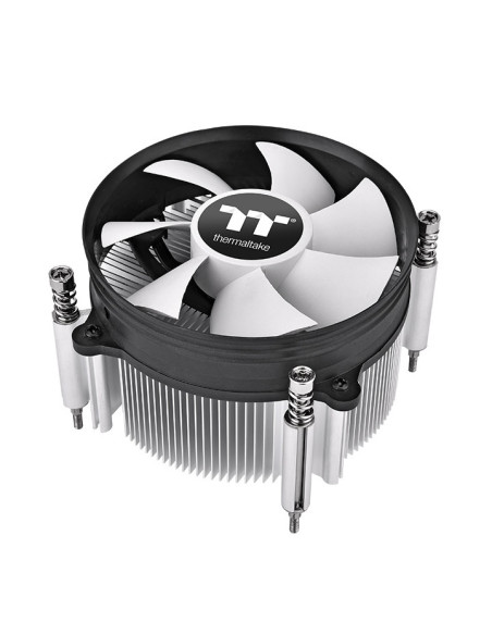 Thermaltake Gravity i3 Procesador Refrigerador de aire 9,2 cm Negro, Acero inoxidable 1 pieza(s)