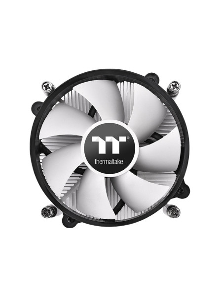 Thermaltake Gravity i3 Procesador Refrigerador de aire 9,2 cm Negro, Acero inoxidable 1 pieza(s)