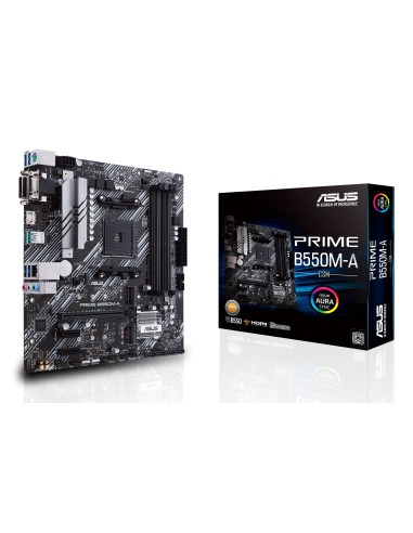 ASUS Prime B550M-A CSM AMD B550 Zócalo AM4 micro ATX