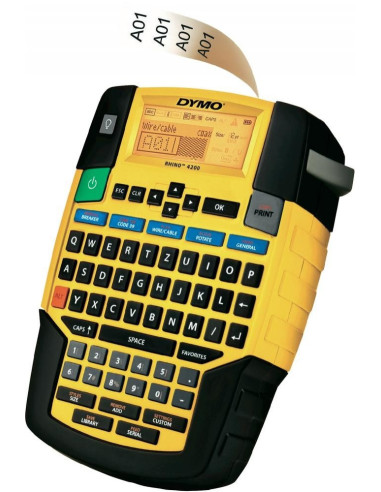 DYMO RHINO 4200 impresora de etiquetas Transferencia térmica QWERTZ