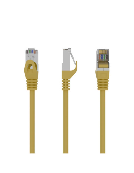 Gembird PP6-0.25M Y cable de red Amarillo 0,25 m Cat6 F UTP (FTP)
