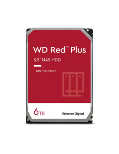 Western Digital Red Plus disco duro interno 6 TB 5400 RPM 256 MB 3.5" Serial ATA III