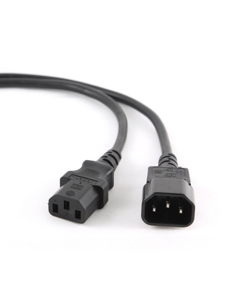 Gembird PC-189 cable de transmisión Negro C14 acoplador