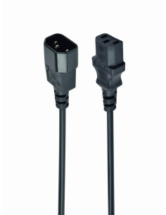 Gembird PC-189 cable de transmisión Negro C14 acoplador 2